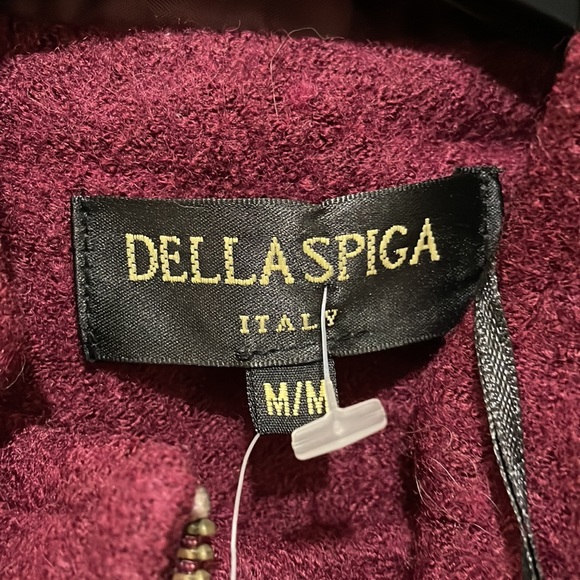 Dells Spiga burgundy color jacket (sz m) - Picture 2 of 9